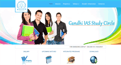 Desktop Screenshot of gandhiias.com